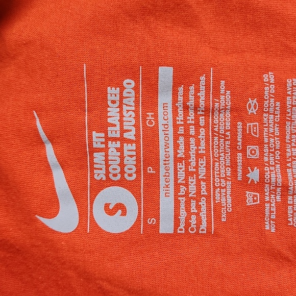 NIKE Slim Fit Size S, Stronger, Faster, Better, Just Do It. Logo tee - Picture 11 of 13